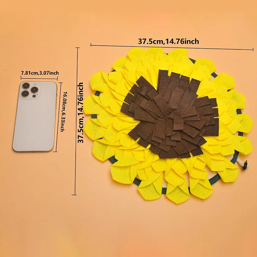 Sonnenblumen Schnüffelmatte Anti-Stress