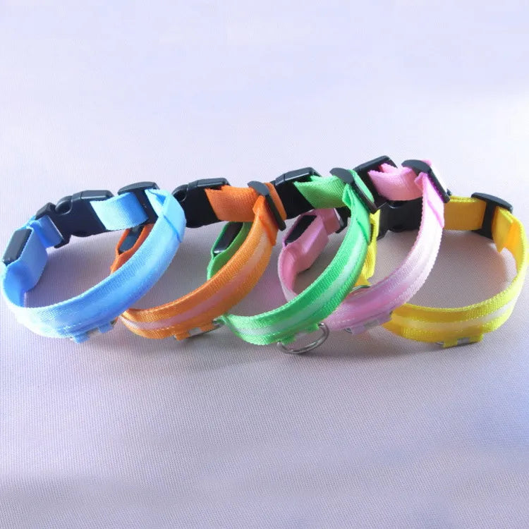 LED Hundehalsband – Leuchtendes Sicherheits-Halsband für Hunde