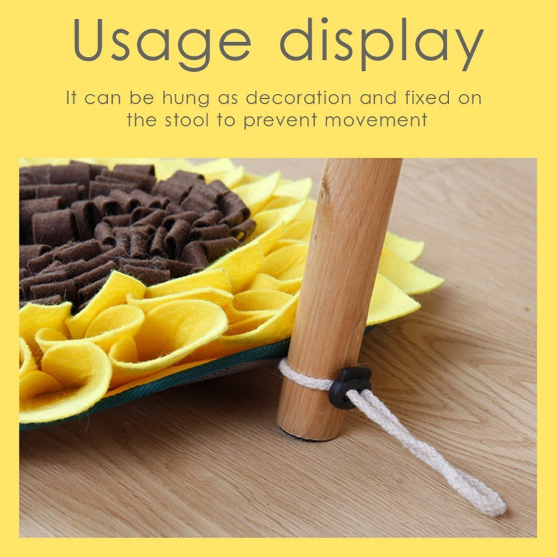 Sonnenblumen Schnüffelmatte Anti-Stress